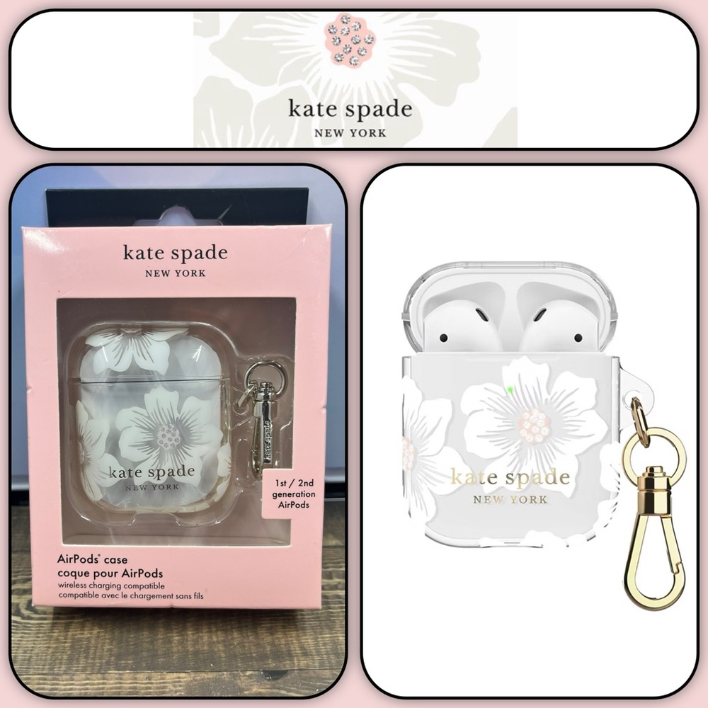 Kate Spade- “Hollyhock“ Apple AirPods Case